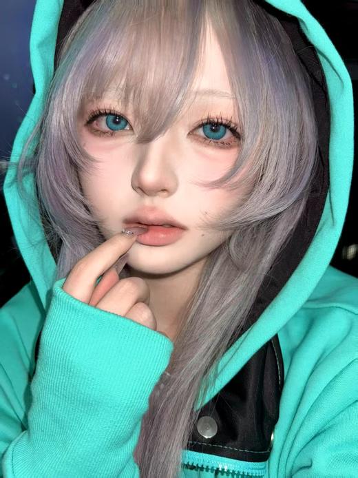 【中直径半年抛】LOVEIIKIRA-蓝雪贵族 蓝-14.2mm【半年抛 0-1000度 含有525/575】 商品图8