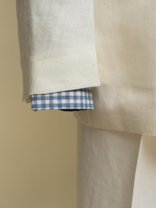 Cesare Attolini 白色亚麻单西 商品图12