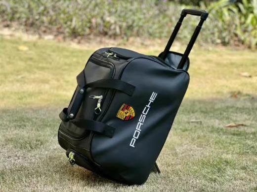 保时捷高尔夫衣物包 拉杆拖轮衣物袋 休闲运动包鞋包大容量旅行包 商品图4