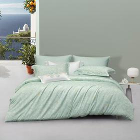 梦洁 纯棉四件套 青柠（绿）