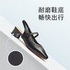 信诺羊皮粗跟包头凉鞋女2025夏季新款优雅时尚法式方头一字带凉鞋X5C032-58 商品缩略图2