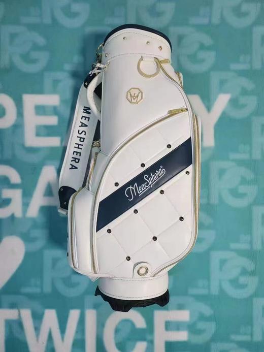 新款measphera高尔夫球包男女经典款轻便桶包皇冠装饰高档柳钉包 商品图4