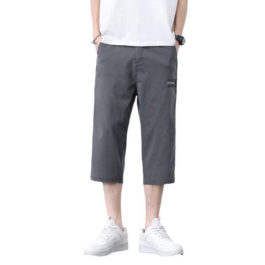 红览 莱赛尔夏季薄款七分休闲裤男士裤 商品图4