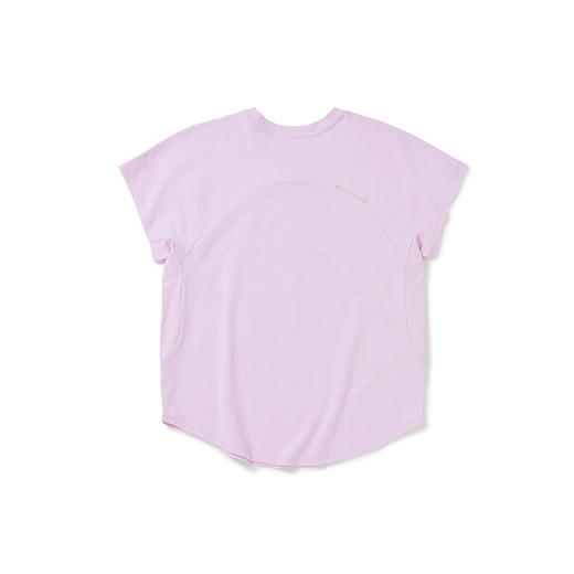 WHEELS and WIND 女式SOLOTEX吸水速干修身机能性圆领短袖T恤 商品图2