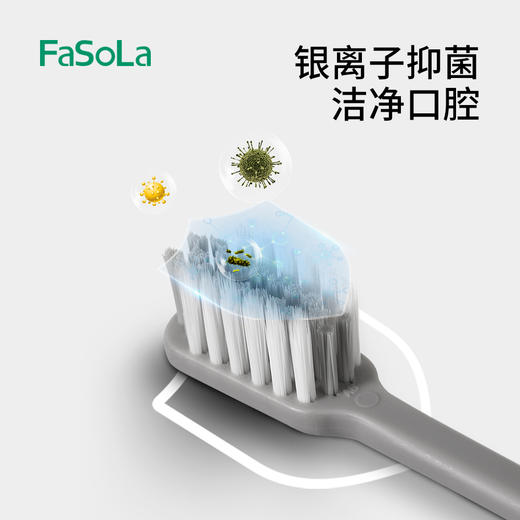 FaSoLa旅行牙刷套装洗漱牙刷外出携带旅行牙膏牙杯便携式洗漱神器 商品图4