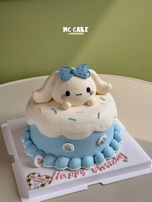 玉桂狗立体手绘头像蛋糕 商品图1