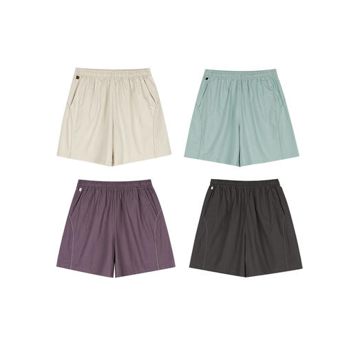 【出游季】ACMEITEM爱棵米-户外情侣水洗棉短裤宽松大口袋休闲裤子男女GAG3220378C 商品图4