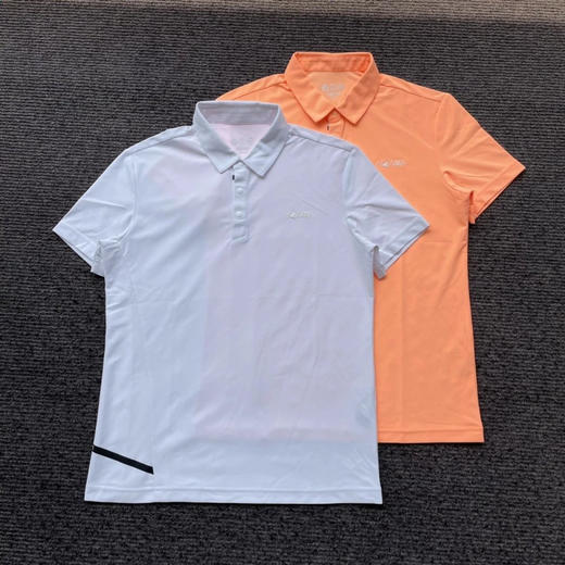 正品Honma 男款高尔夫体恤，快干透气。只有橙色M 码，白色S 码各几件 商品图0