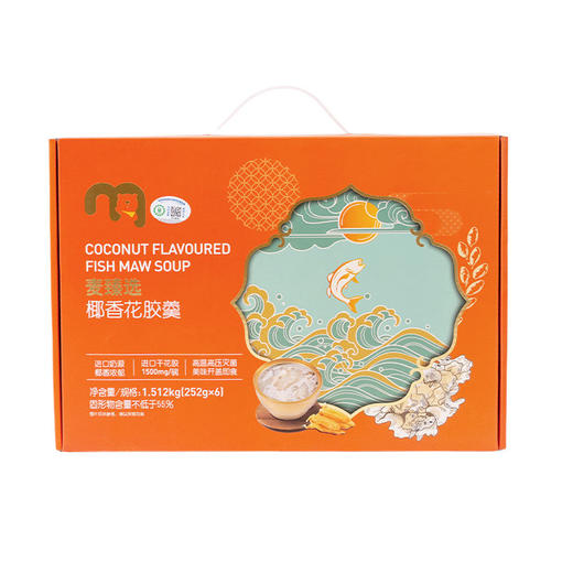 【MDL】麦臻选椰香花胶羹252g*6 商品图0