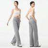 百媚生 LULU同款莫代尔高腰休闲空气直筒裤S86 商品缩略图0