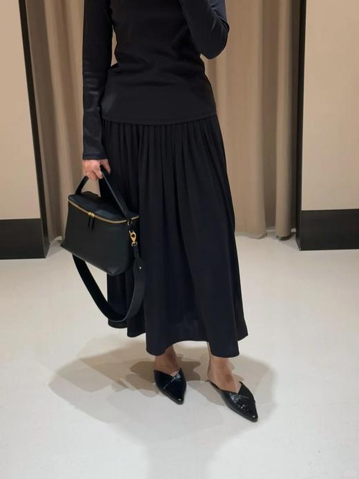 【高品质私服】【IC真丝针织布长款半身裙】手感垂坠  强捻纱线  飘逸浪漫G1234-CC【无标出货 介意慎拍】 商品图3