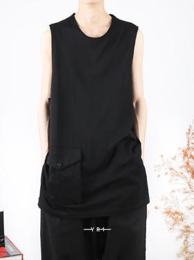 Yohji Yamamoto | 口袋无袖背心
