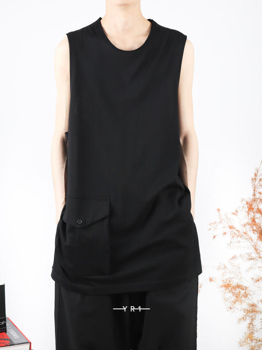 Yohji Yamamoto | 口袋无袖背心 商品图0