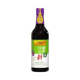 聚便利x山姆李锦记薄盐味极鲜酱油 500ml 0添加防腐剂