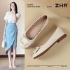 ZHR则则真皮一脚蹬单鞋软底豆豆鞋妈妈鞋2025新款气质百搭女鞋子 商品缩略图0