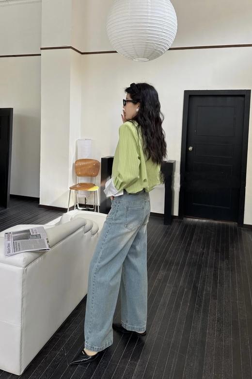 Kai & Kiera 复古阔腿牛仔裤 18162 商品图3