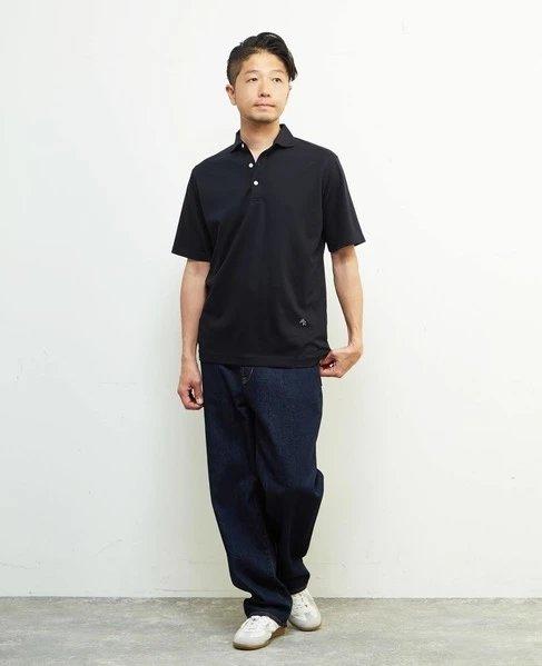 MEN'S MELROSE 男士 冰感网格里衬速干Polo衫短袖接触冷感恤 商品图5