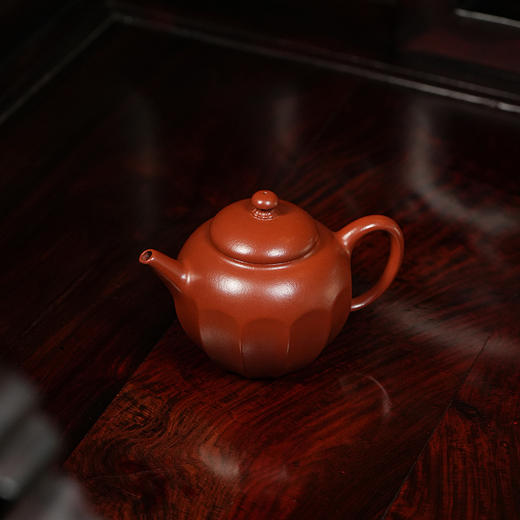 龙德堂陶艺 汤宣武制《隐修》220cc 原矿大红袍  库存请咨询客服 商品图2