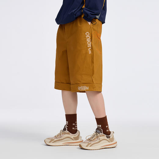 ONIARAI/鬼洗 石化古乌符号印花七分裤 24A0543 商品图3