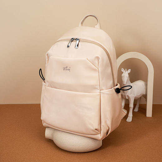 《WHY》通勤轻便背包大容量双肩包女书包女包生日礼物YAB1080Z 商品图1