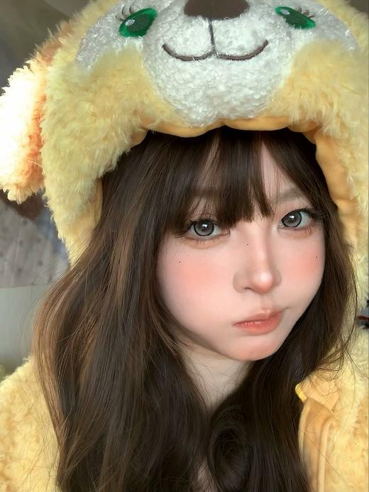 mimipark半年抛【糕手小兔】14.5mm仙气果茶色 商品图3