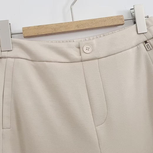 VIVIAN LIU薇薇安刘A2517503梅春女装新款假门襟后腰松紧小脚裤 商品图2