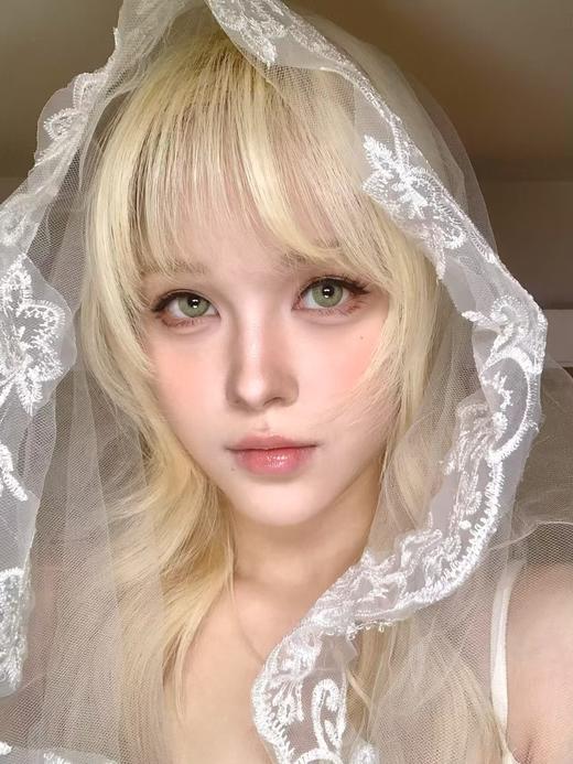 【中直径半年抛】LOVEIIKIRA-萤火之森 绿-14.2mm【半年抛 0-1000度 含有525/575】 商品图6