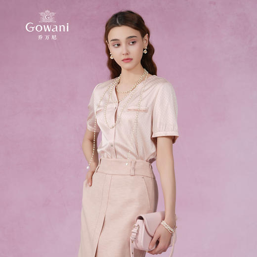 乔万尼桑蚕丝衬衫新款19mm真丝EM2C718 商品图2