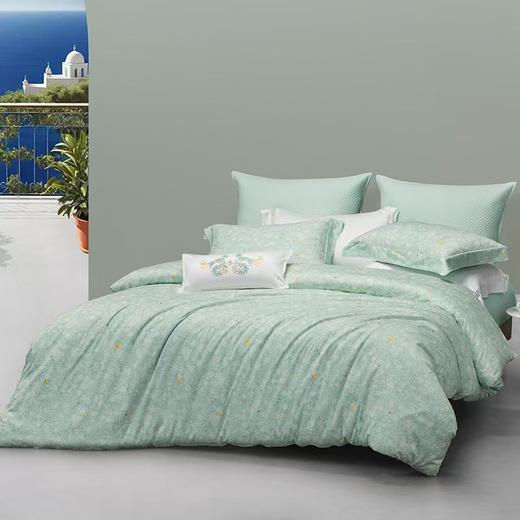 梦洁 纯棉四件套 青柠（绿） 商品图1