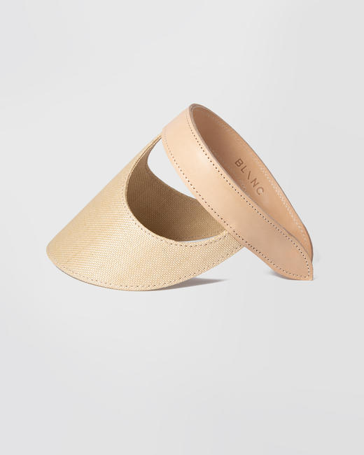 Blanc - Lia Visor Joined - Natural Peacan - 女装 - 帽子 - 自然色/浅棕色 商品图1