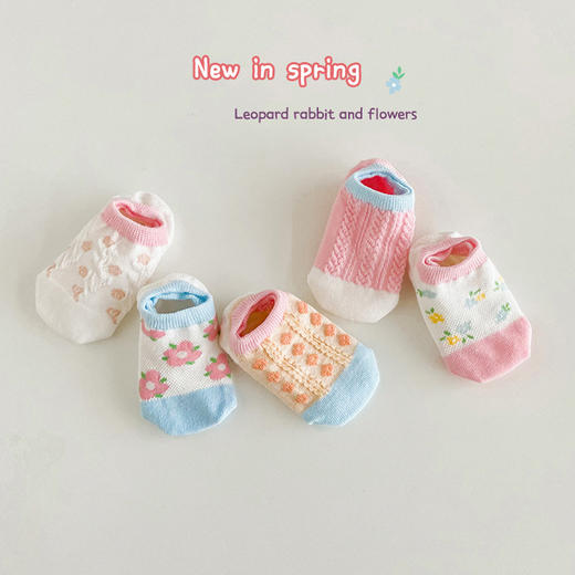 【超柔棉质，健康护足，时尚隐形设计~】儿童袜子夏天薄款 宝宝船袜 男童隐形袜 女童短袜 吸汗小学生棉袜-QQ 商品图8