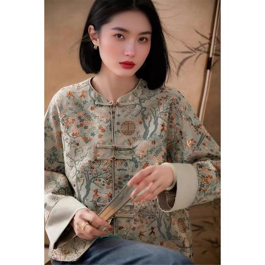 裁缝学苑AQ458新款新中式国风唐装外套纸样女装中国风上衣版型图纸 商品图2