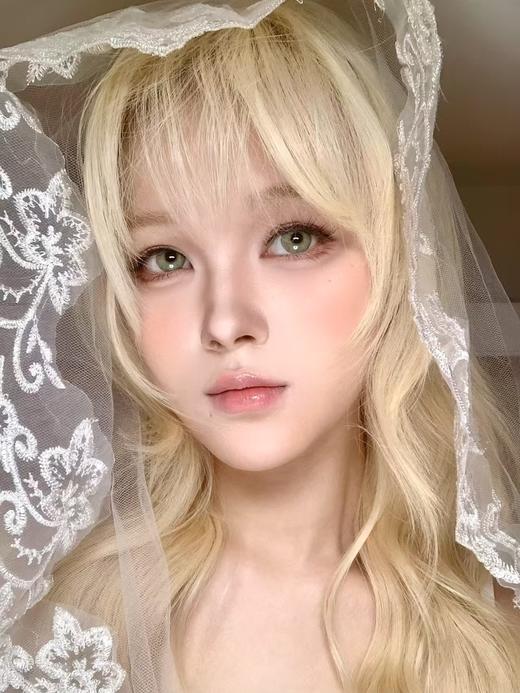 【中直径半年抛】LOVEIIKIRA-萤火之森 绿-14.2mm【半年抛 0-1000度 含有525/575】 商品图5