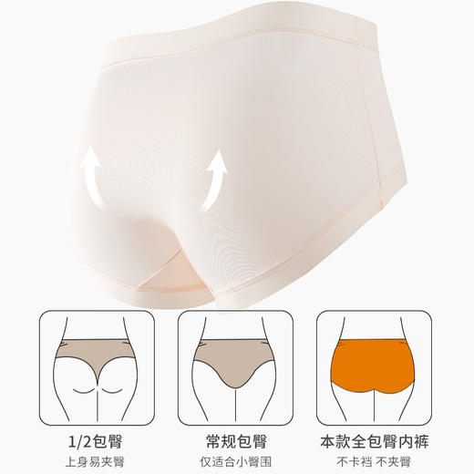 樱姿娜小卫士亲亲裤WL87008，50支云朵棉面料，5条礼盒装 商品图5