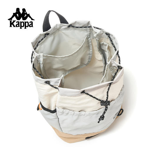 Kappa卡帕背靠背新款运动休闲包双肩背包男女款大容量旅行登山包K0FX8BS07 商品图2