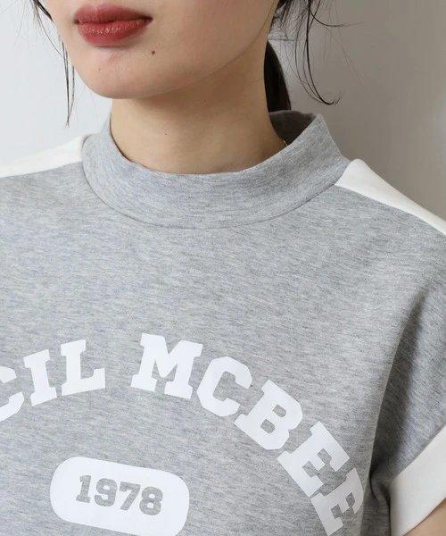 CECIL McBEE green 高尔夫女士 字母印花无袖卫衣短袖 运动背心 商品图11