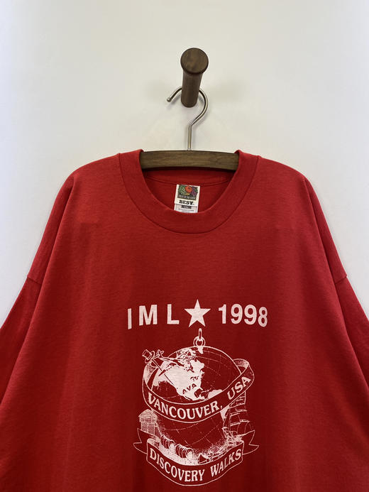 90年代 Vintage FRUIT OF THE LOOM 水果牌 美国制 双面印花 短袖T恤 _SST(2XL) 商品图1