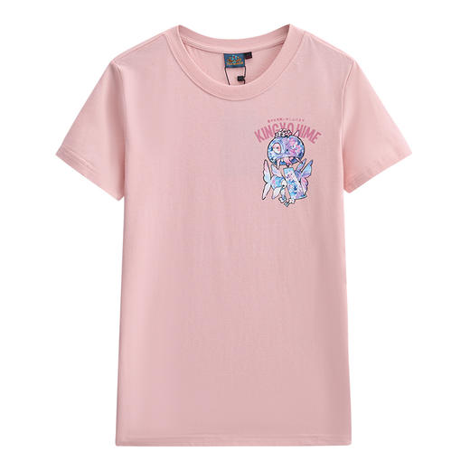 ONIARAI/鬼洗25春夏新品鱼姬夏色修身短袖T恤女式 J850205 商品图3