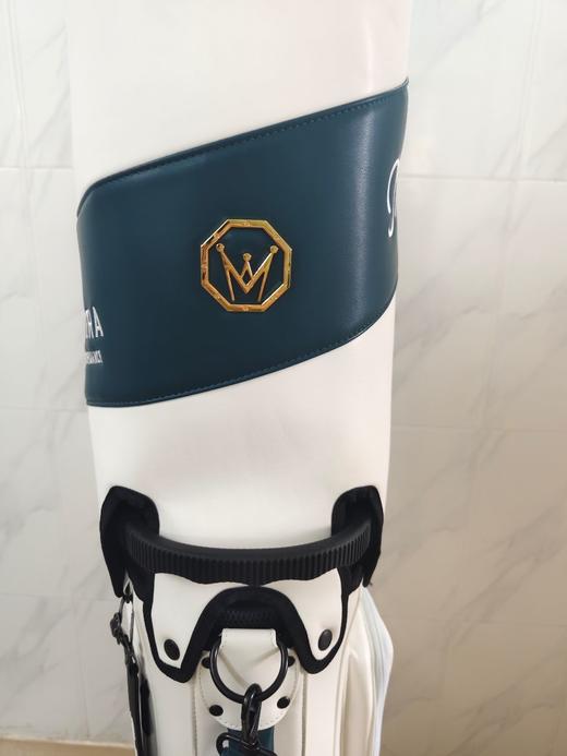 新款measphera高尔夫球包男女经典款轻便桶包皇冠装饰高档柳钉包 商品图7