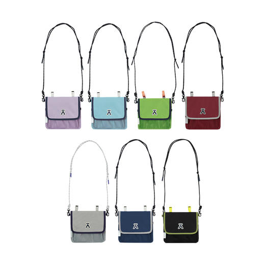 【出游季特惠】ACMEITEM爱棵米-户外撞色休闲斜挎包便携小巧精致出行小包GAG3510421A 商品图4