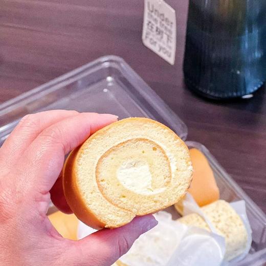 无香精色素瑞士卷蛋糕   500克/盒 （奶‮原油‬味+伯‮红爵‬茶扣味） 商品图2