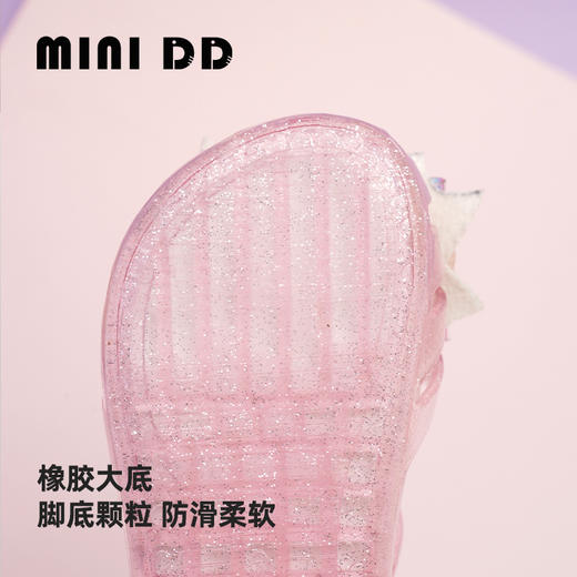 MINIDD童鞋可爱轻便女童鞋凉爽透气沙滩鞋女童蝴蝶结公主鞋MNDD24-22 商品图3