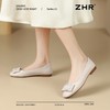 ZHR则则真皮一脚蹬单鞋软底豆豆鞋妈妈鞋2025新款气质百搭女鞋子 商品缩略图7