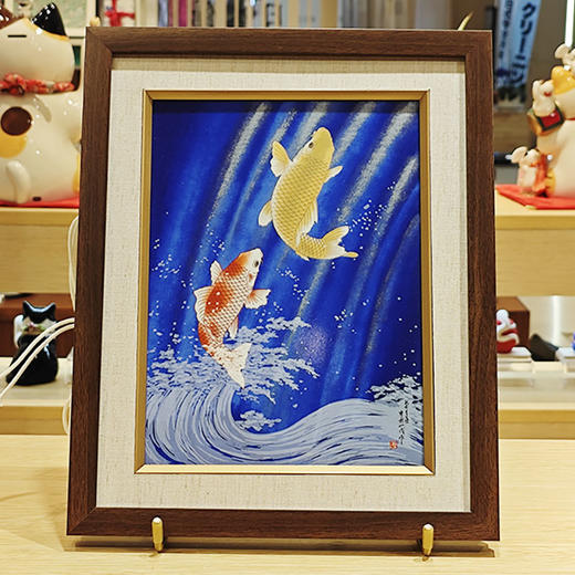【旬彩 】日本进口有田烧金龙窑陶瓷版画 商品图0