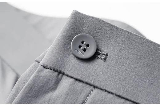 半身缘男裤 夏季凉感薄款直筒商务透气轻盈长裤西裤630 商品图9