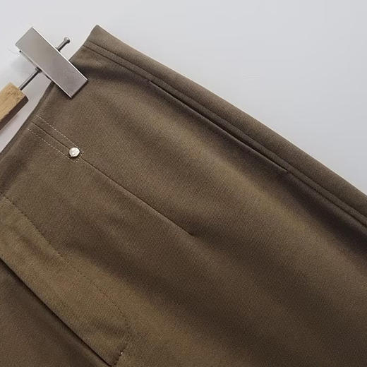 VIVIAN LIU A2515001梅春女装新款斜插兜显瘦连腰休闲老爹裤 商品图2