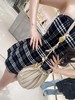 清仓捡漏LINCHAOZHANG私服定制系列【格格巫】  LL250091 格子抹胸连衣裙 商品缩略图6
