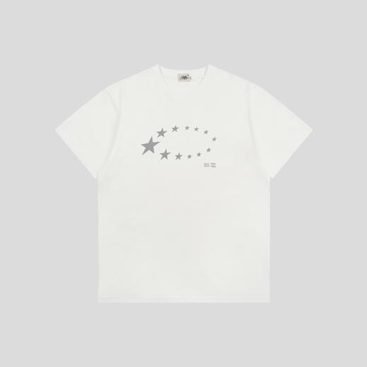 GOODBAI 916 满天星印花圆领oversize短袖T恤 商品图2