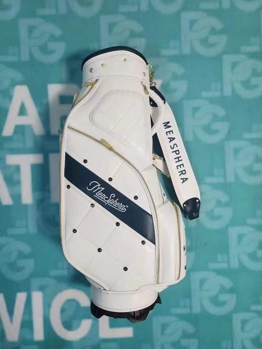 新款measphera高尔夫球包男女经典款轻便桶包皇冠装饰高档柳钉包 商品图7