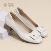信诺舒适单鞋女2025新款女鞋真皮软底中年女士皮鞋通勤气质妈妈鞋5C5009-26 商品缩略图4